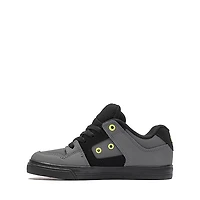 DC Pure Skate Shoe - Little Kid / Big Grey Black