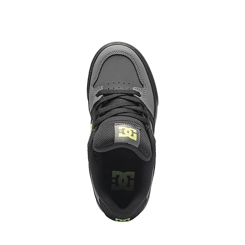 DC Pure Skate Shoe - Little Kid / Big Grey Black