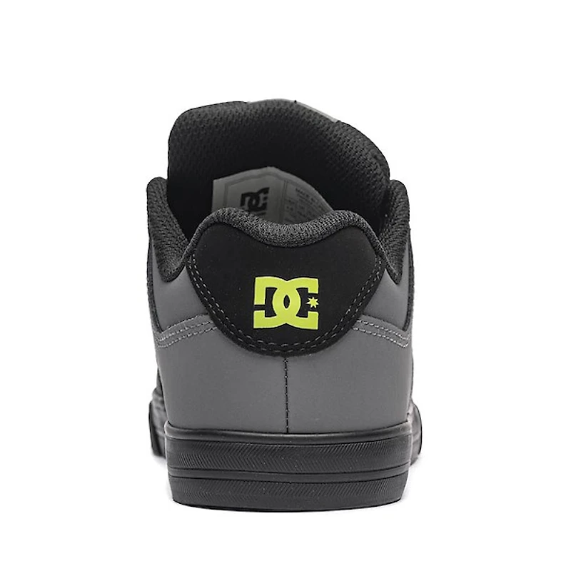 DC Pure Skate Shoe - Little Kid / Big Grey Black