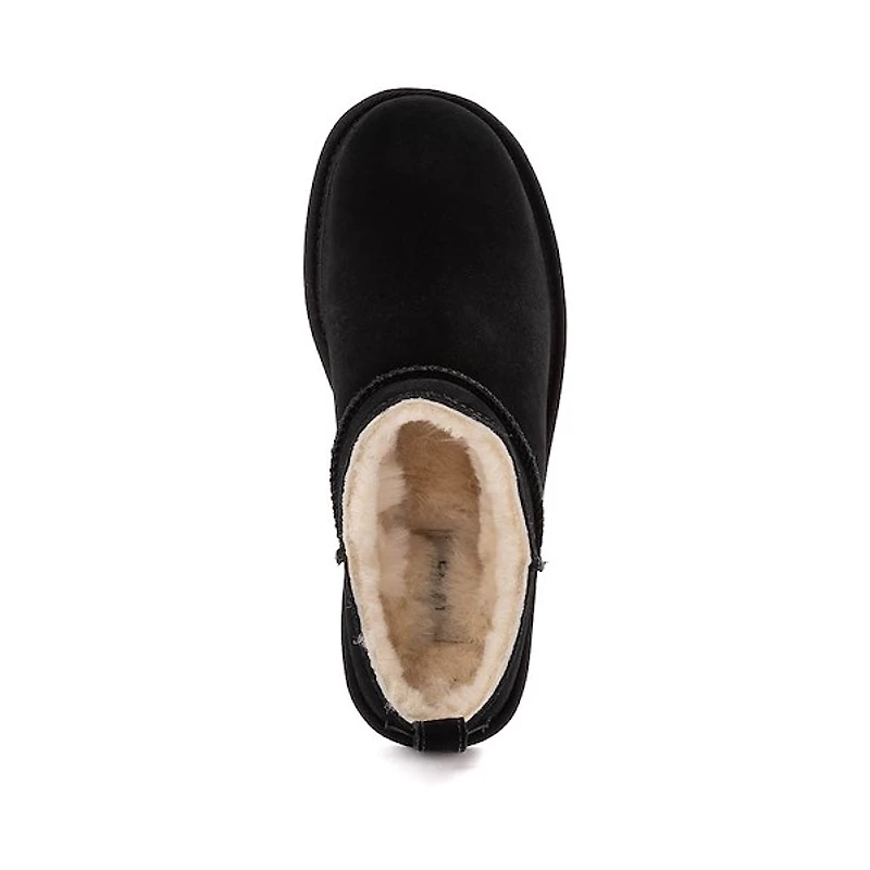 Womens UGG® Classic Micro Boot - Black
