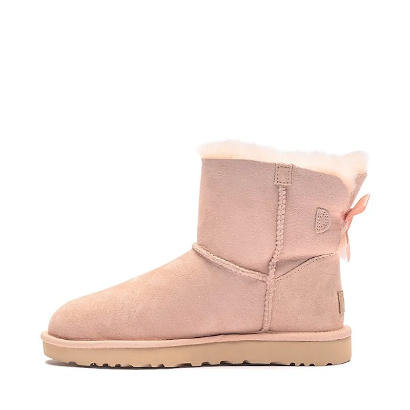 Womens UGG® Mini Bailey Bow II Boot - Beige Blush