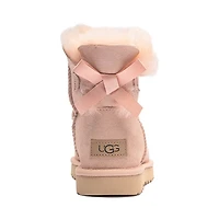 Womens UGG® Mini Bailey Bow II Boot - Beige Blush