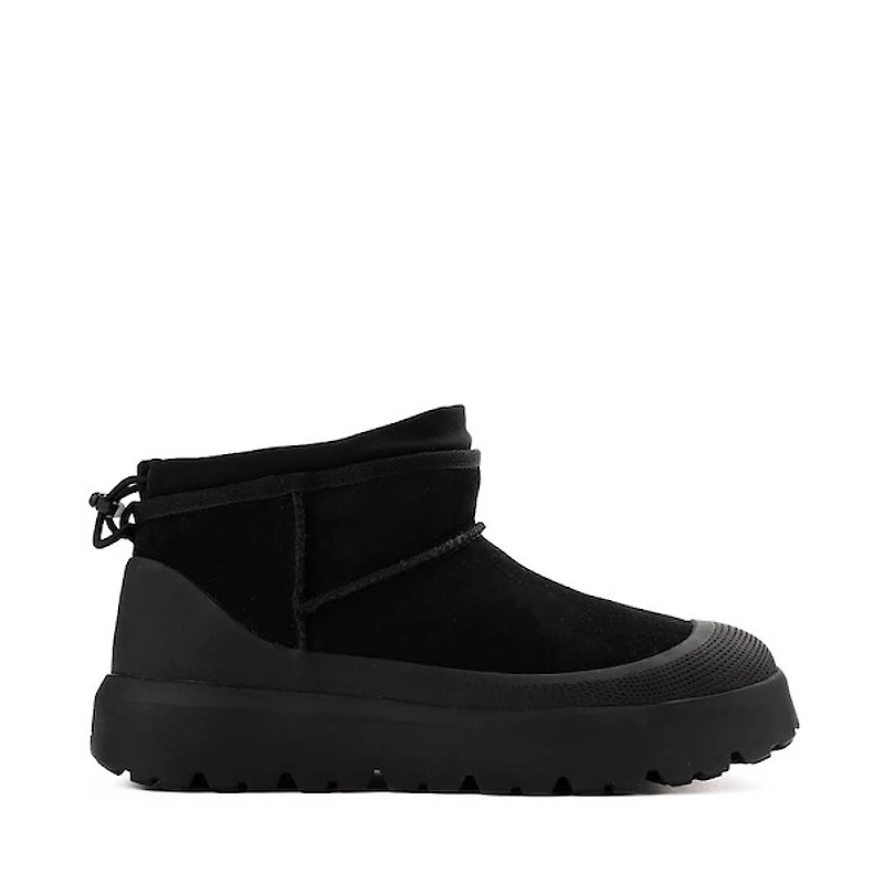 Mens UGG® Classic Ultra Mini Weather Hybrid Boot - Black