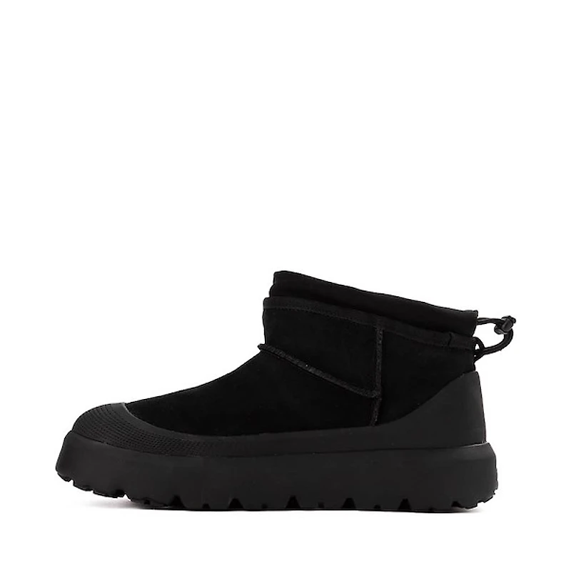 Mens UGG® Classic Ultra Mini Weather Hybrid Boot - Black