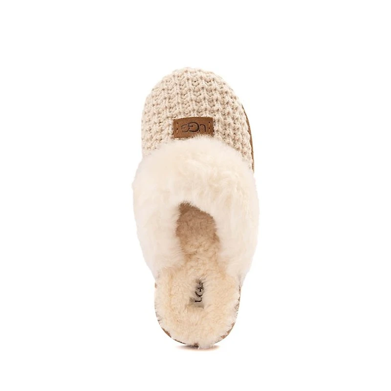 UGG® Cozy II Knit Slipper - Little Kid / Big Cream