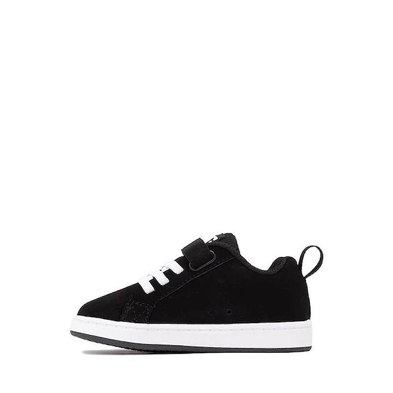 DC Court Graffik Skate Shoe - Toddler - Black / White