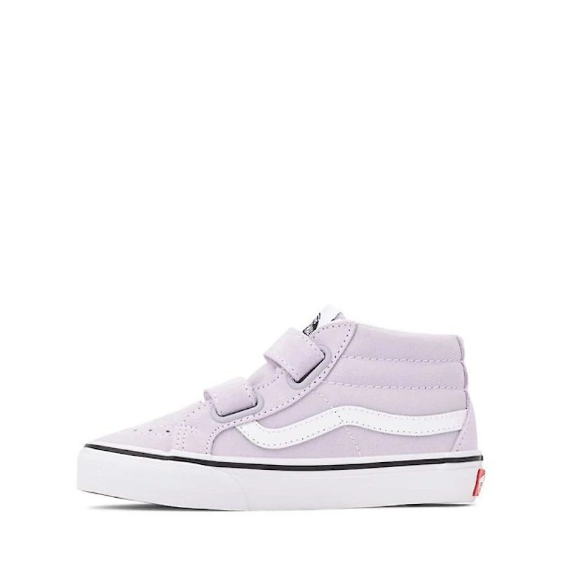 Vans Sk8-Mid Reissue V Skate Shoe - Little Kid Lilac Mist