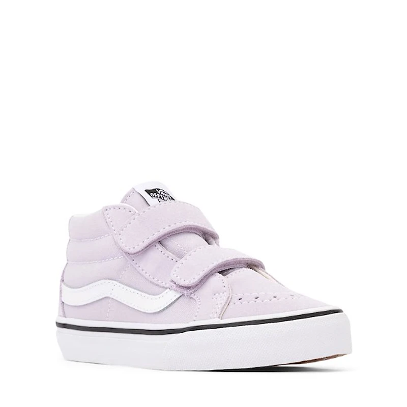 Vans Sk8-Mid Reissue V Skate Shoe - Little Kid Lilac Mist