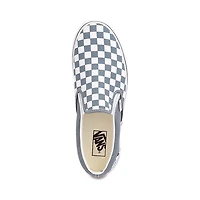 Vans Classic Slip-On Checkerboard Skate Shoe - Stormy Weather