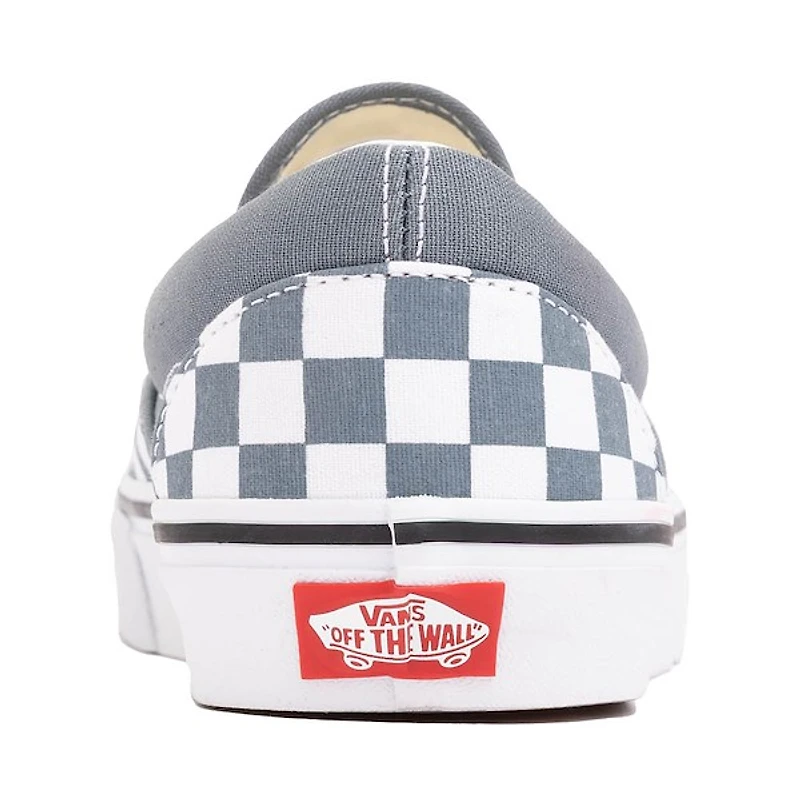 Vans Classic Slip-On Checkerboard Skate Shoe - Stormy Weather