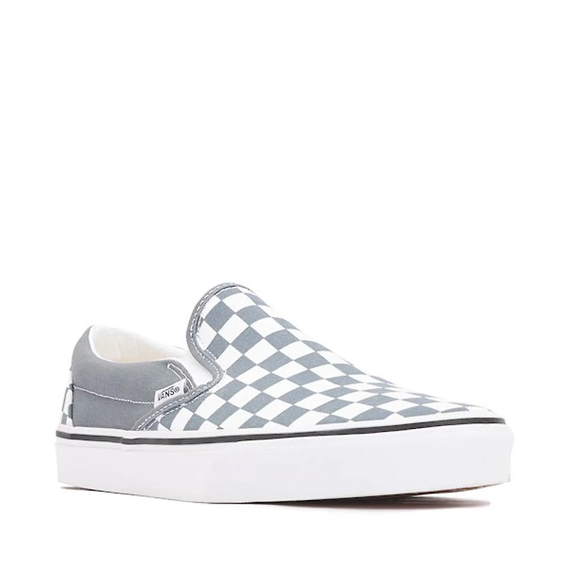 Vans Classic Slip-On Checkerboard Skate Shoe - Stormy Weather