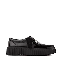 Womens Clarks Torhill Low Patent Casual Shoe - Black