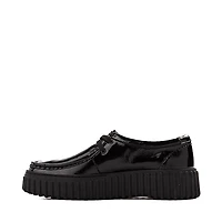Womens Clarks Torhill Low Patent Casual Shoe - Black