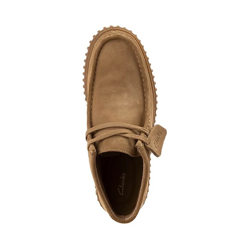 Mens Clarks Torhill Hi Chukka Boot - Dark Sand