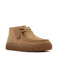 Mens Clarks Torhill Hi Chukka Boot - Dark Sand