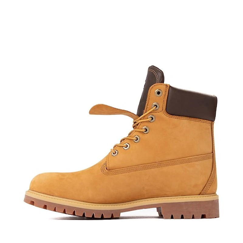 Mens Timberland® Premium 6-Inch Double Tongue Waterproof Boot - Wheat