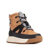 Sorel Whitney™ III Mid Waterproof Boot - Little Kid / Big Tawny Buff Black