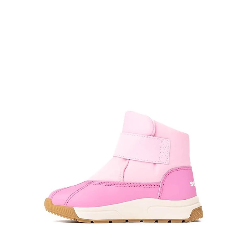 Sorel Whitney&trade III Strap Mid Waterproof Boot - Toddler / Little Kid Pink Flare Orchid