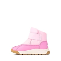 Sorel Whitney&trade III Strap Mid Waterproof Boot - Toddler / Little Kid Pink Flare Orchid