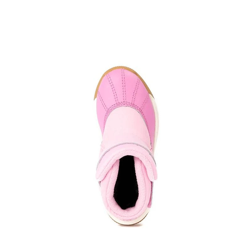 Sorel Whitney™ III Strap Mid Waterproof Boot - Toddler / Little Kid Pink Flare Orchid