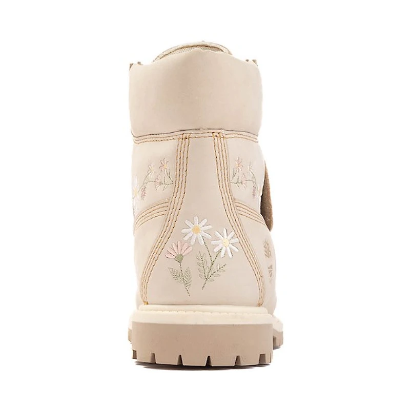 Womens Timberland® Premium 6-Inch Embroidered Boot - Angora