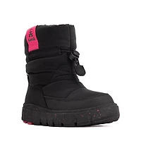 Kamik Seeker Pull Boot - Little Kid Black