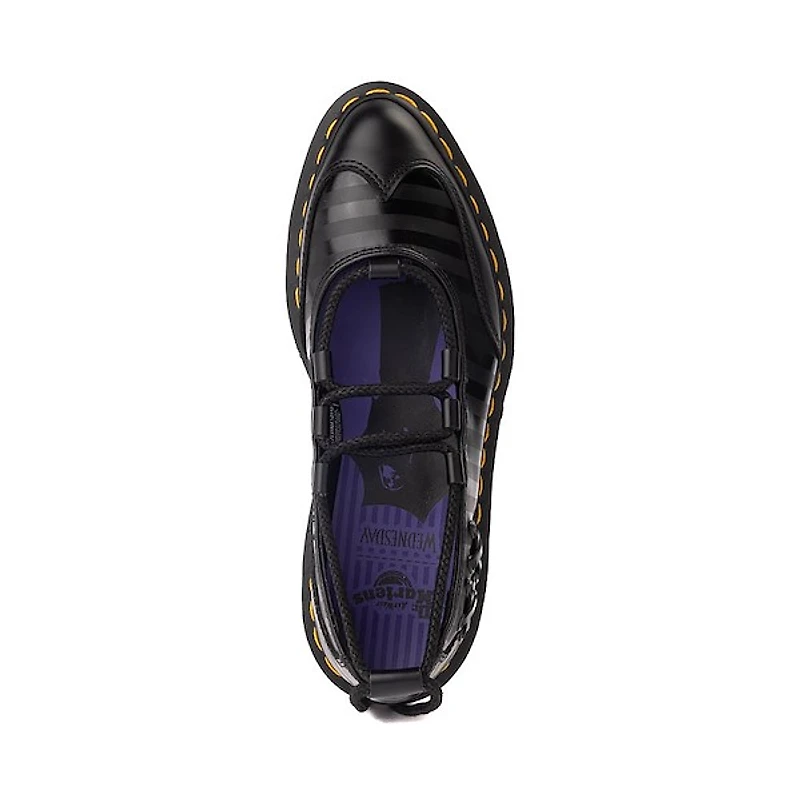 Womens Dr. Martens x Wednesday Elphie II Ballet Flat - Black
