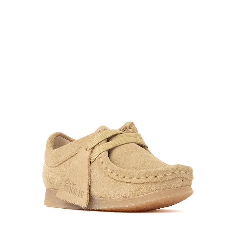 Clarks Wallabee Low Boot - Toddler Maple