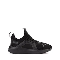 PUMA Softride Enzo 5 Alternate Closure Athletic Shoe - Little Kid / Big Black Gray