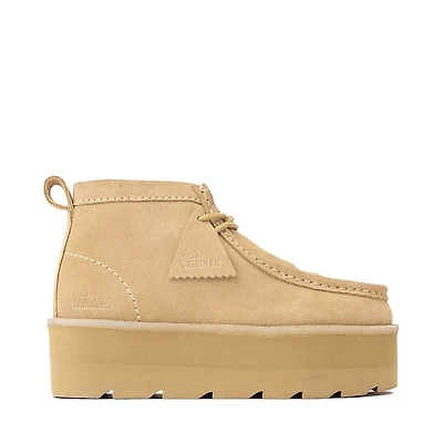 Womens Clarks Meare Elevated Walla Boot - Maple