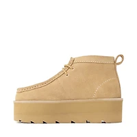 Womens Clarks Meare Elevated Walla Boot - Maple