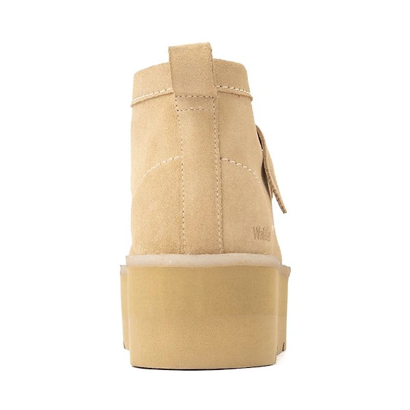 Womens Clarks Meare Elevated Walla Boot - Maple