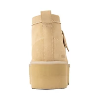 Womens Clarks Meare Elevated Walla Boot - Maple