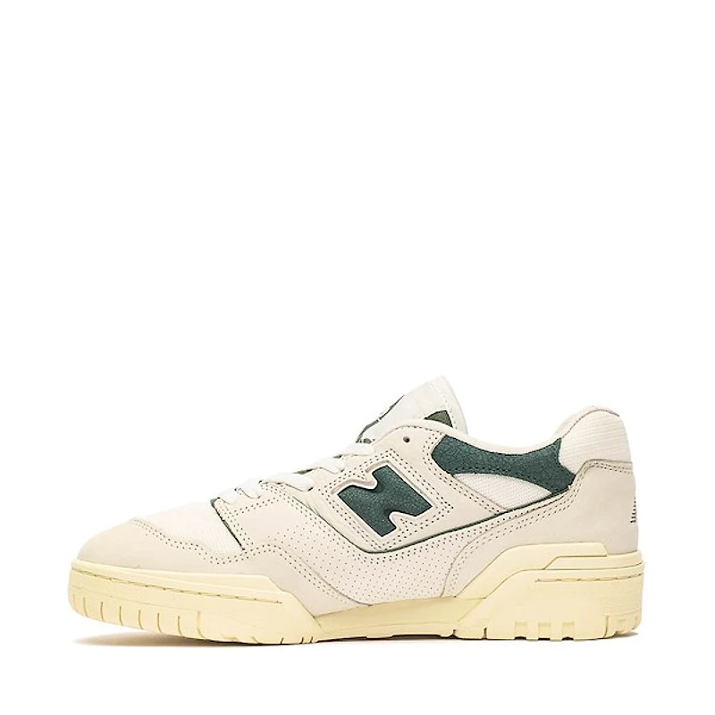 New Balance 550 Athletic Shoe - Permafrost / Dark Alpine Green