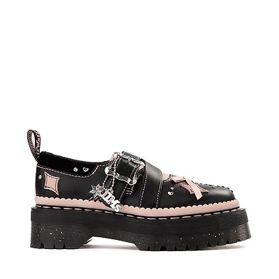Womens Dr. Martens Kemsley Mary Jane Casual Shoe - Black / Powder Pink