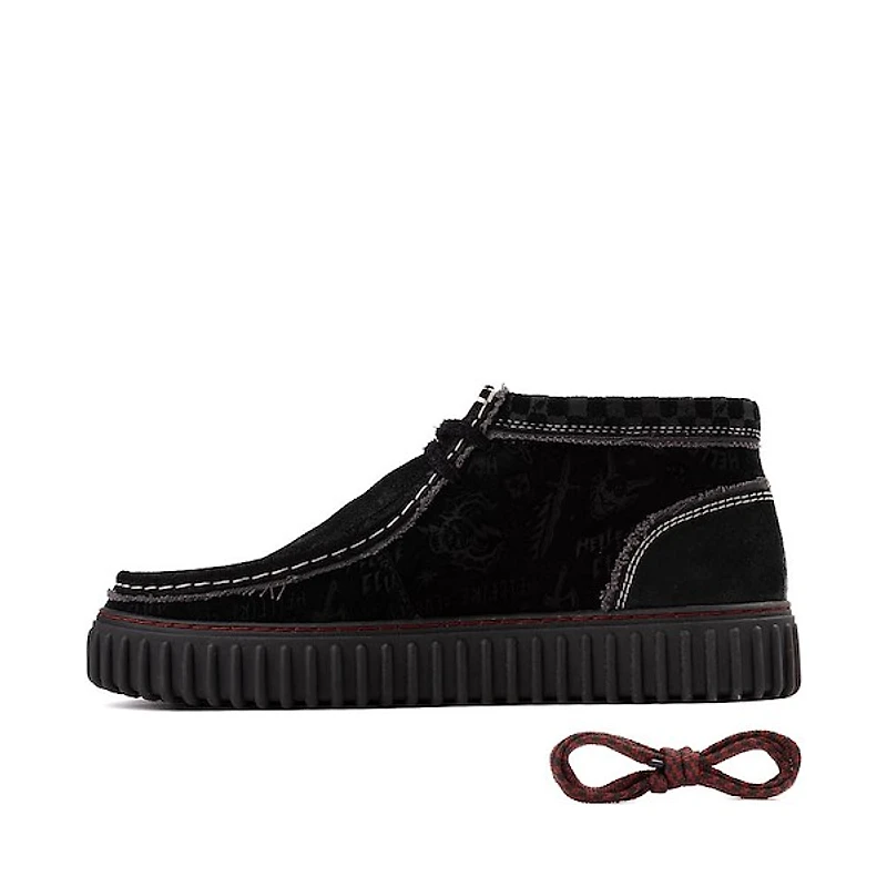Bottes Chukka Clarks x Stranger Things Torhill Hi Pour Hommes - Noir