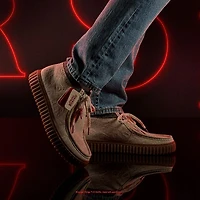 Mens Clarks x Stranger Things Torhill Hi Chukka Boot - Off White