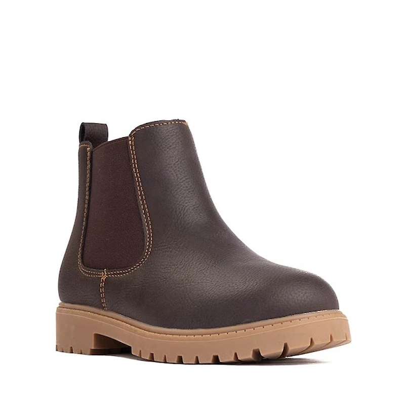 Avalanche Buck Chelsea Boot - Little Kid Dark Brown