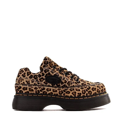 Womens Dr. Martens Buzz 5-Eye Platform Casual Shoe - Leopard