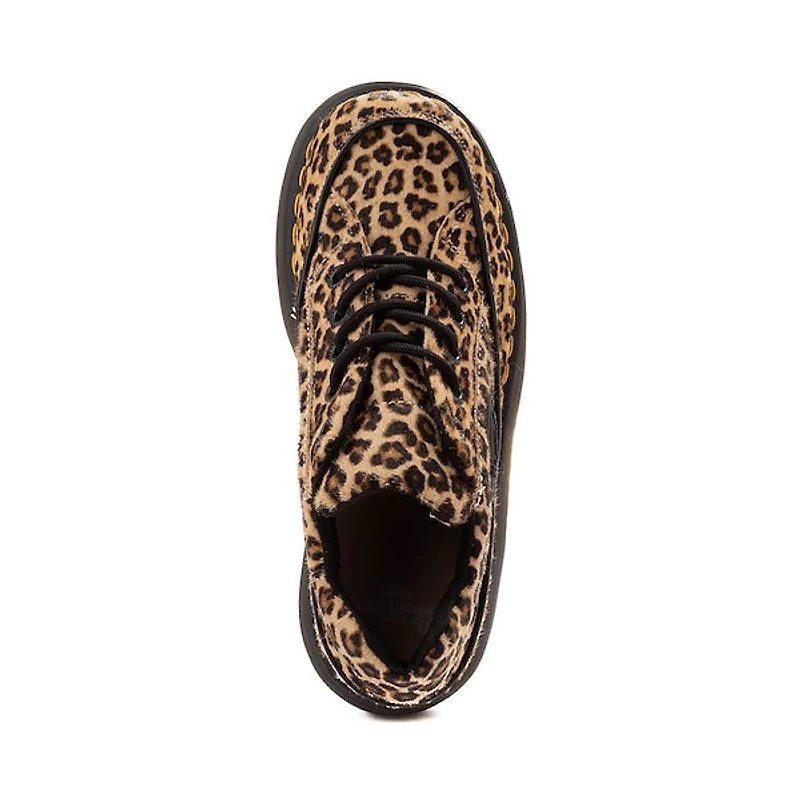 Womens Dr. Martens Buzz 5-Eye Platform Casual Shoe - Leopard