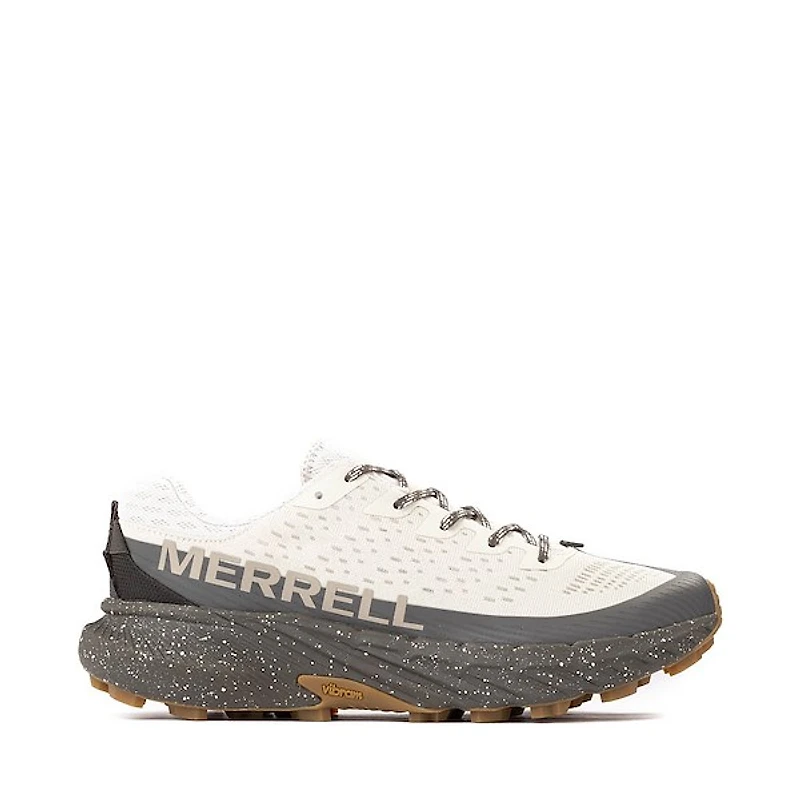 Mens Merrell Agility Peak 5 Running Shoe - Stucco / Beluga