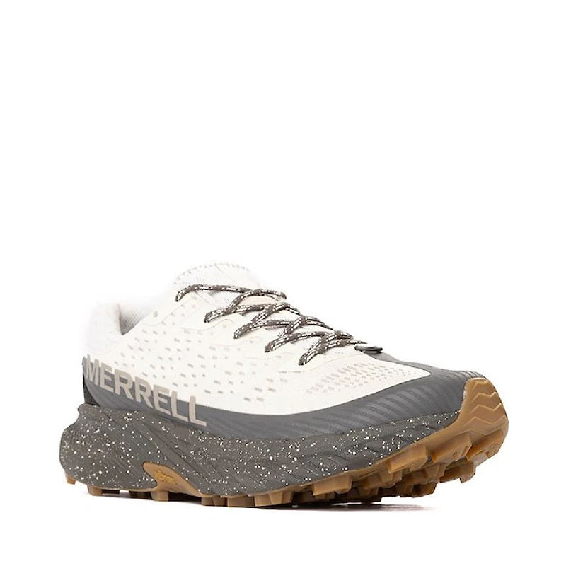 Mens Merrell Agility Peak 5 Running Shoe - Stucco / Beluga