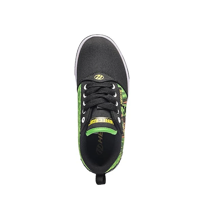 Heelys x Minecraft Pro 20 Skate Shoe - Little Kid / Big Black