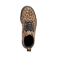 Botte Dr. Martens 1460 à 8 œillets Leopard - Brun clair