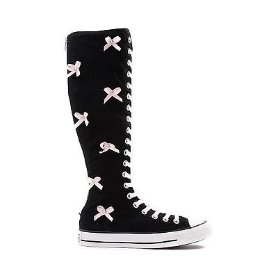 Converse Chuck Taylor All Star XX-Hi Bows & Studs Sneaker - Black / Pink