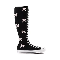 Converse Chuck Taylor All Star XX-Hi Bows & Studs Sneaker - Black / Pink