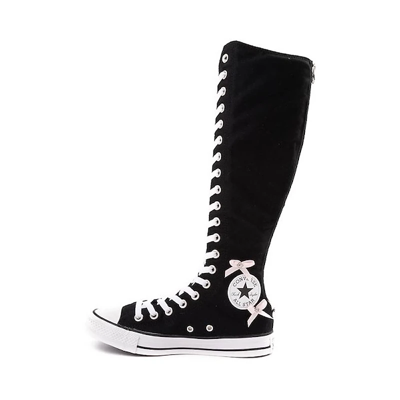 Converse Chuck Taylor All Star XX-Hi Bows & Studs Sneaker - Black / Pink
