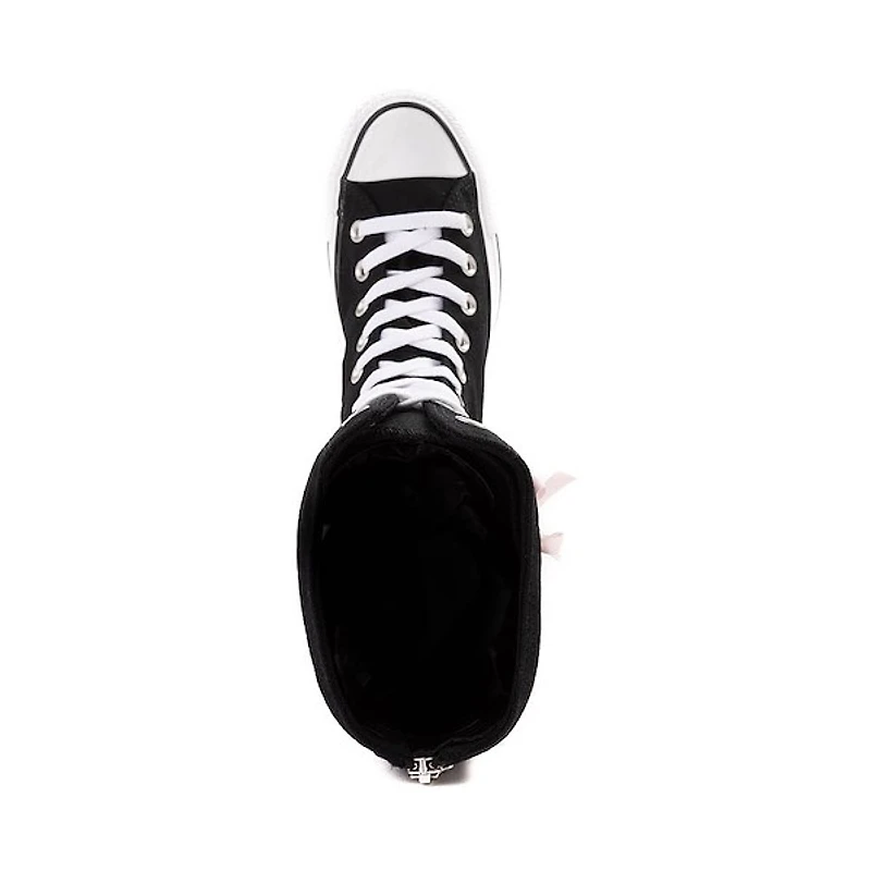 Converse Chuck Taylor All Star XX-Hi Bows & Studs Sneaker - Black / Pink