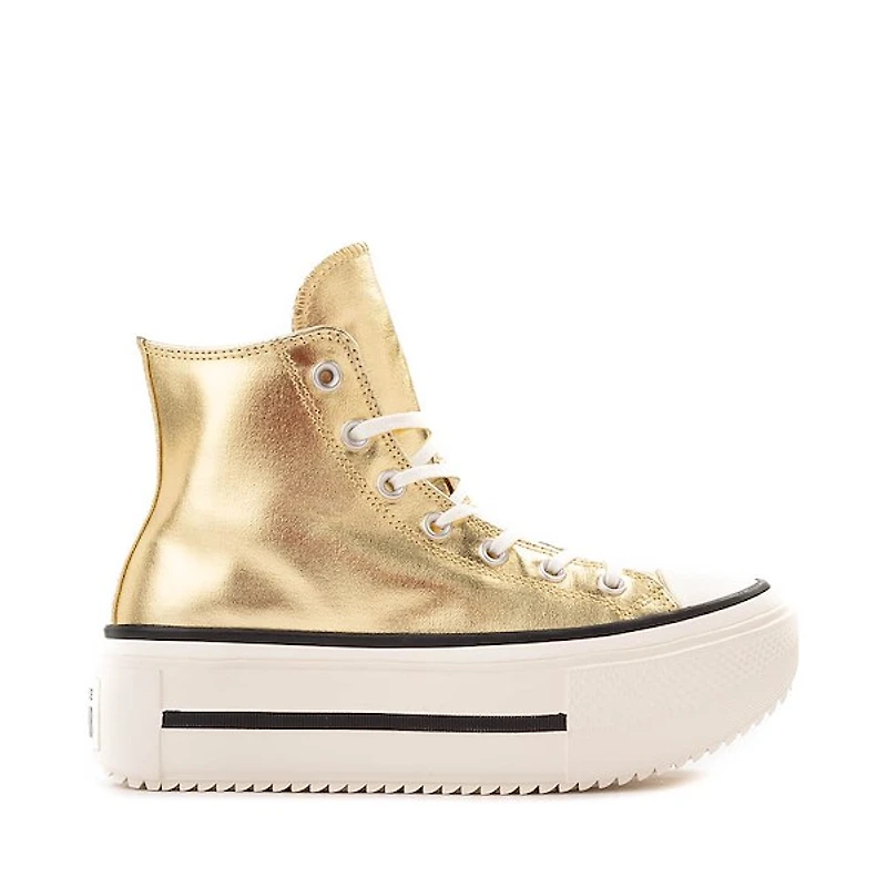 Converse Chuck Taylor All Star Lift Double Stack High-Top Sneaker - Gold
