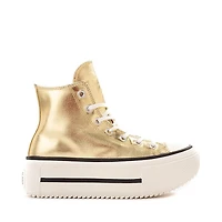 Converse Chuck Taylor All Star Lift Double Stack High-Top Sneaker - Gold